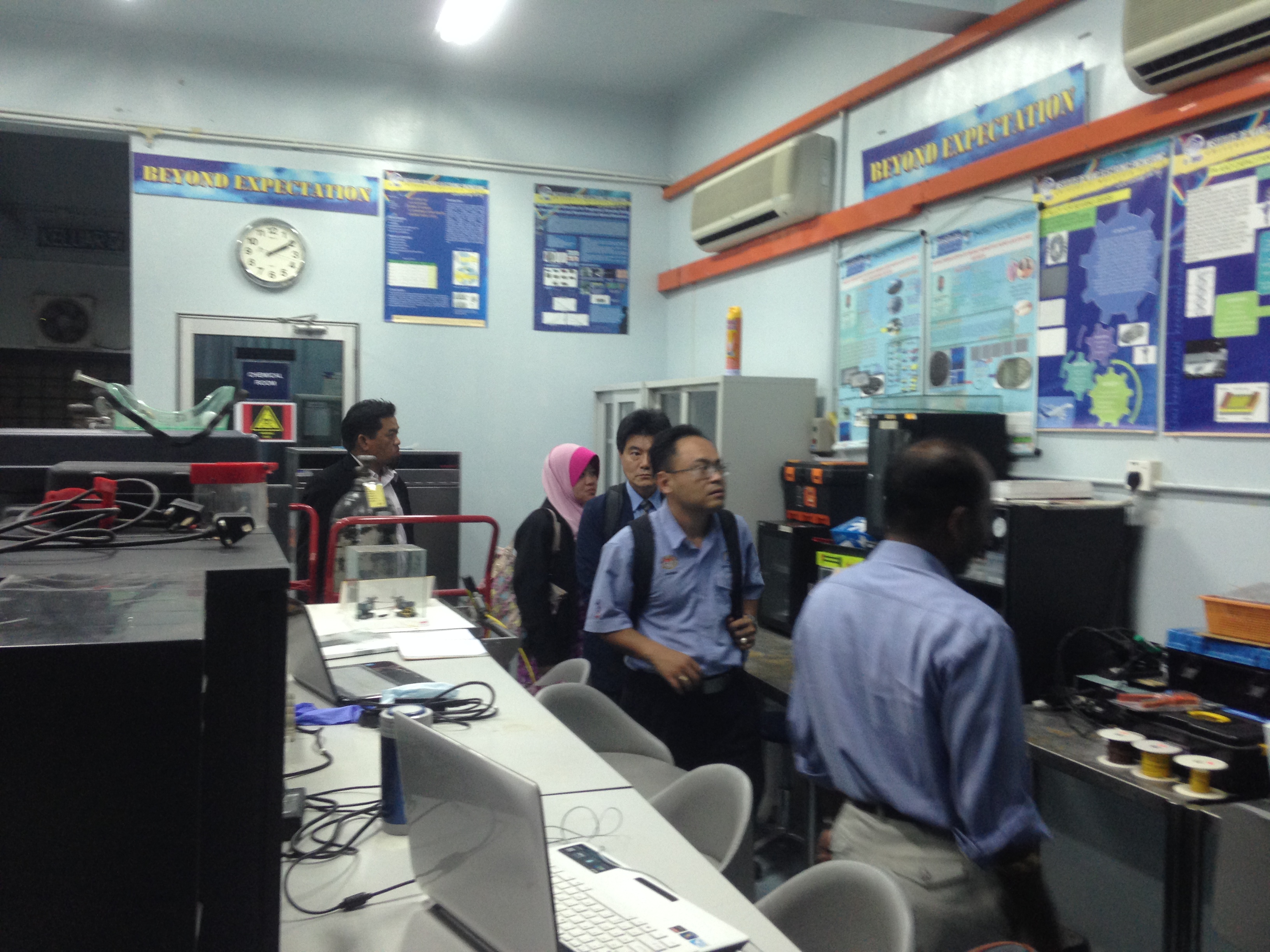 Visitor from ADTEC Taiping