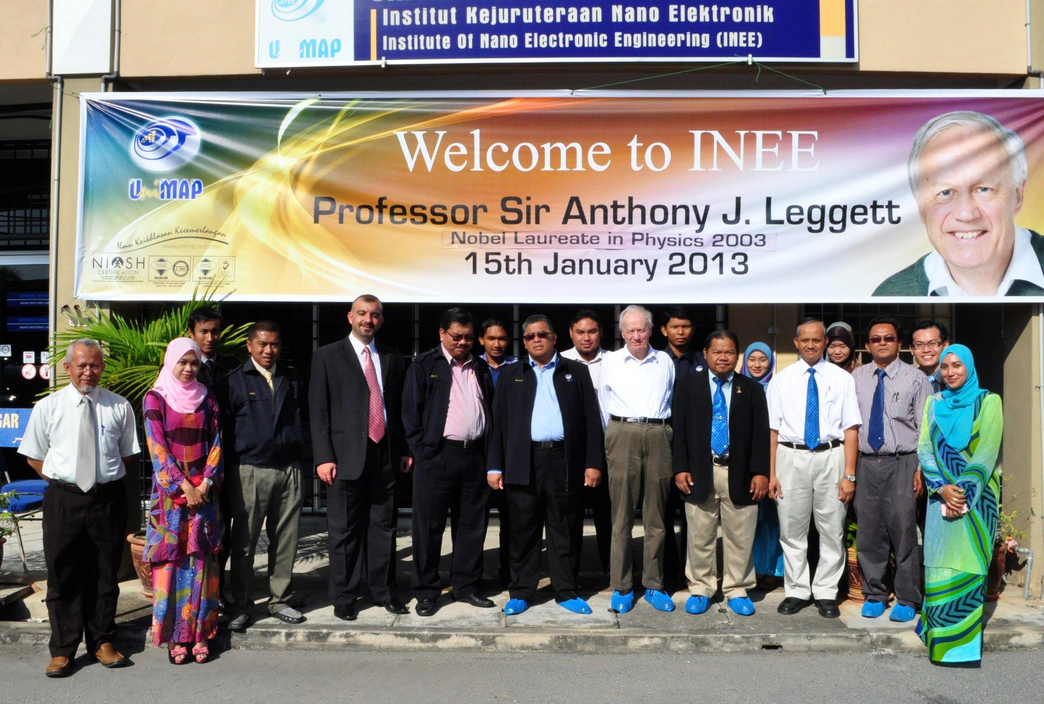 Visit From Prof. Sir Anthony J. Leggett