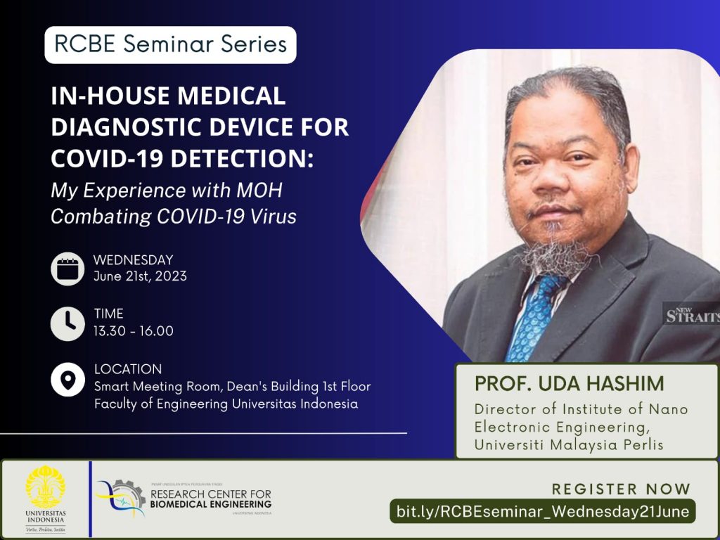 RCBE Seminar Series by Prof. Ts. Dr. Uda Hashim