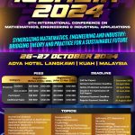 International Conference on Mathematics, Engineering & Industrial Applications 2024 (ICoMEIA 2024)
