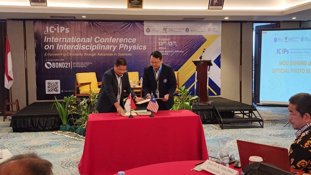 MoU between INEE, UniMAP and IPB University